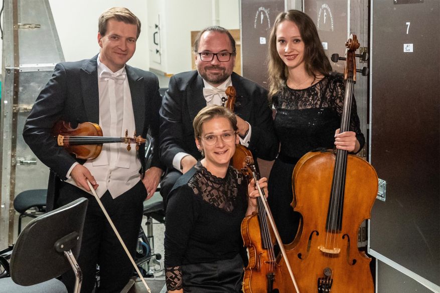 Johannes Tauber, Christian Götz, Katharina-Viktoria Georgiev, Carmen Dreßler, Foto: Ensemble