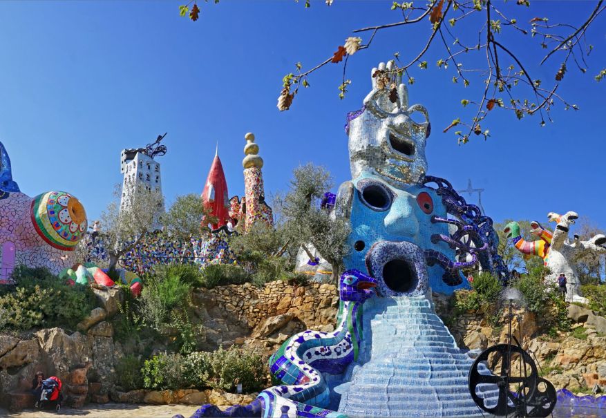 Giardino dei Tarocchi von Niki de Saint Phalle in Capalbio, Foto: Jean-Pierre Dalbéra