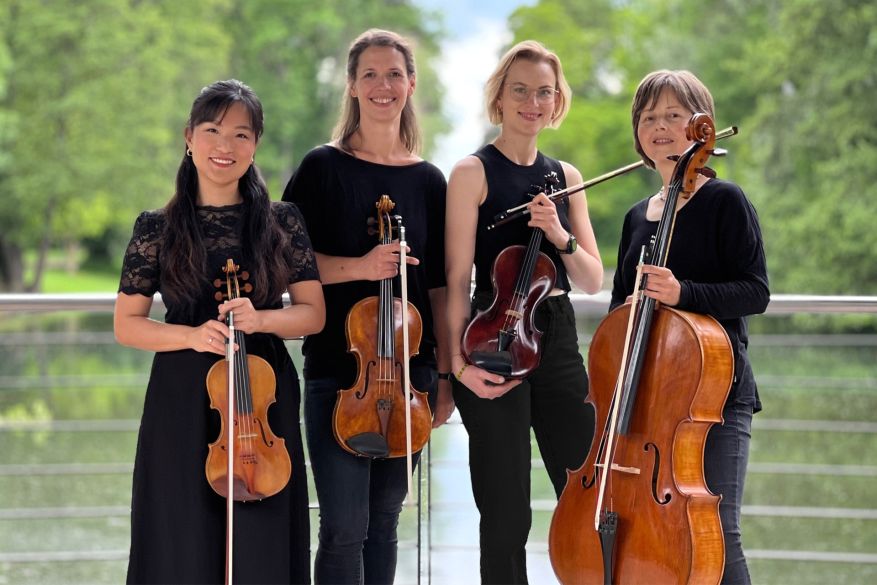 Zheng Liu, Anne Liebrich, Sophia Rasche, Christiane Backhaus, Foto: Ensemble
